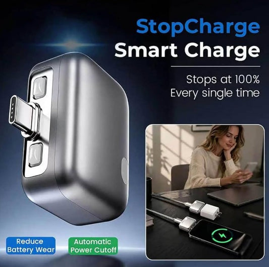 Adaptador Inteligente de Carga USB-C con Expulsión Automática